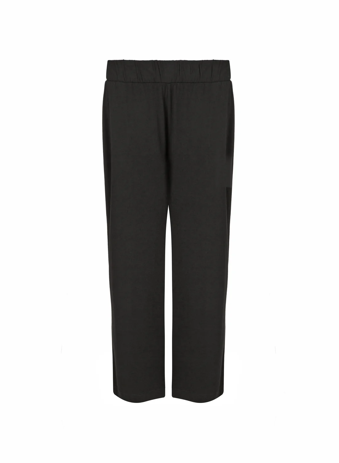 Cropped Palazzo Trousers | Caviar Black