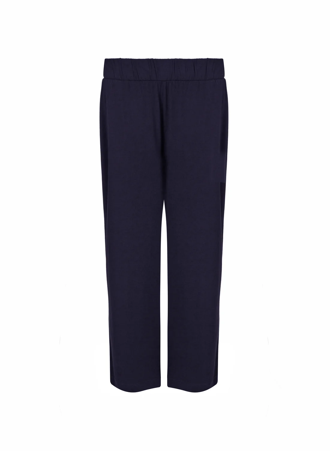 Cropped Palazzo Trousers | Classic Navy